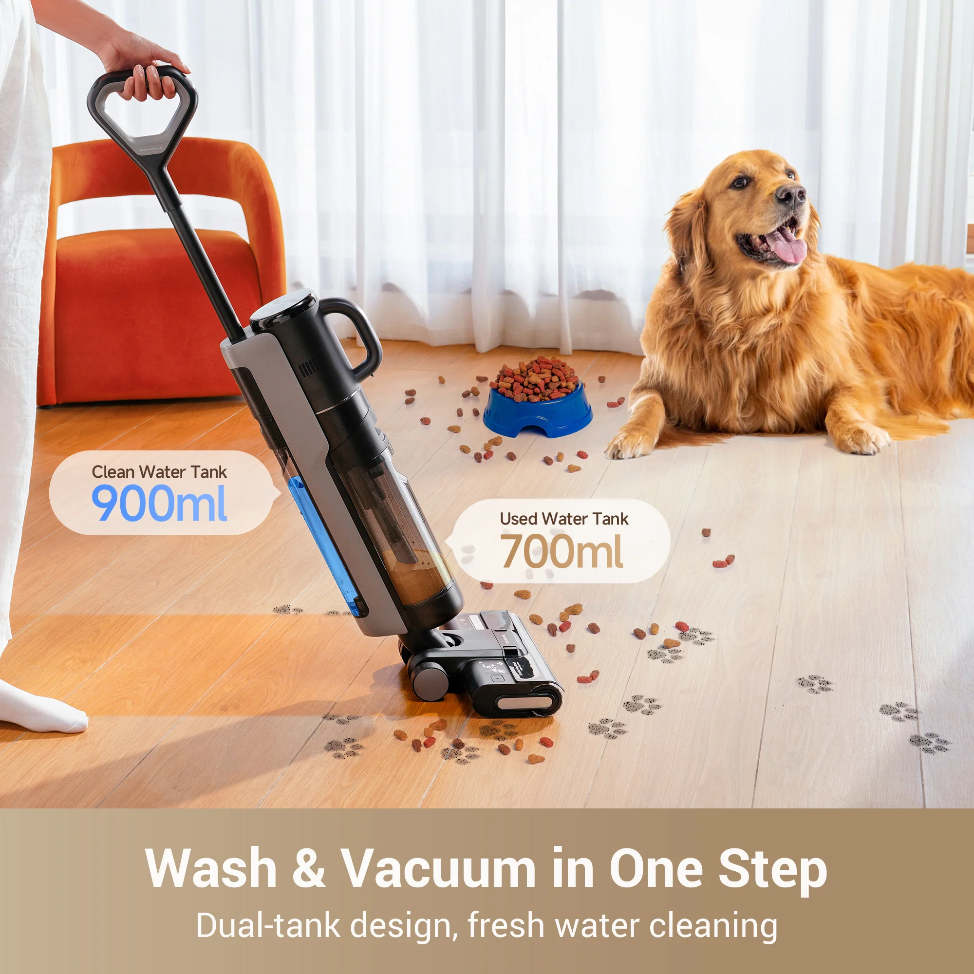 Dreame FloorX 302 Combo Floor Cleaner Mop 2-in-1 Cordless Vacuum for Multi-Surface - Image 8