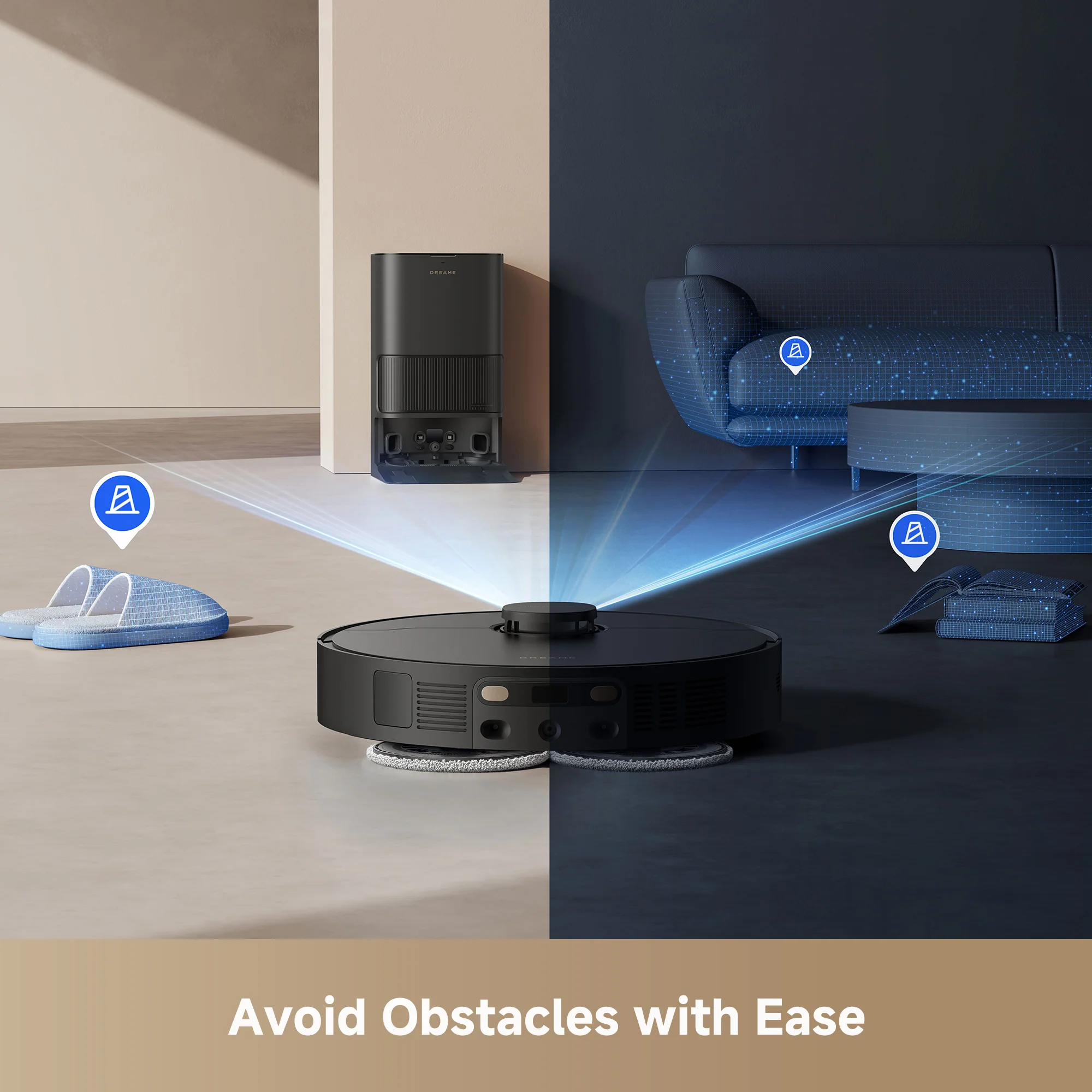 Dreame GoVac 400 Robot Vacuum and Mop with Auto-Empty - Image 8
