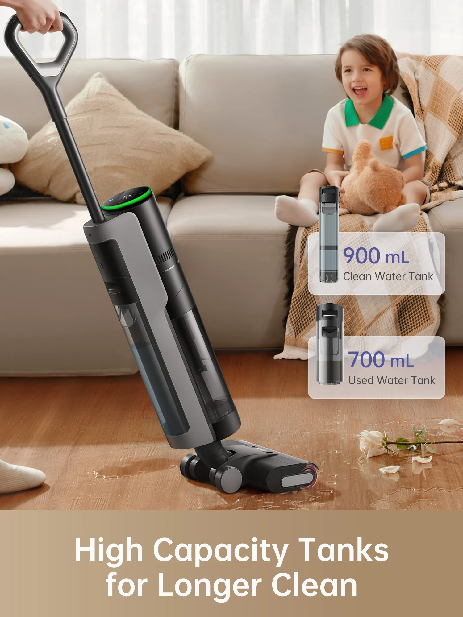 Dreame H12 Pro Vacuum Mop Cleaning Bundle, 1 more Filter - Image 2
