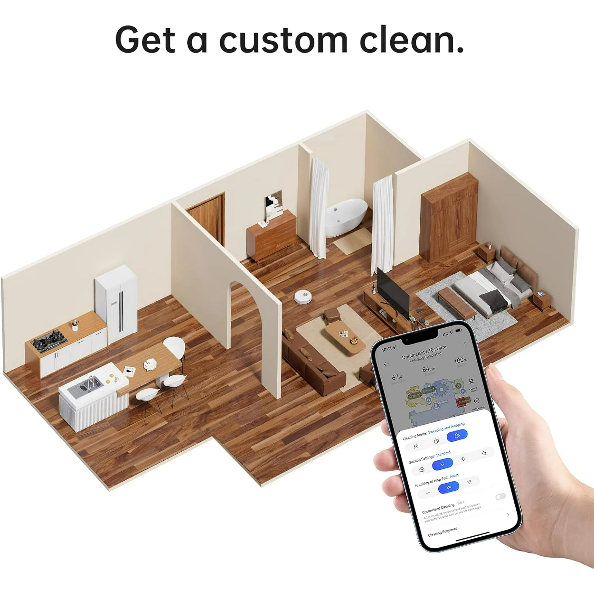 Dreame L10s Ultra Robot Vacuum Cleaning Bundle, 3 Extra Dust Bags - Image 3