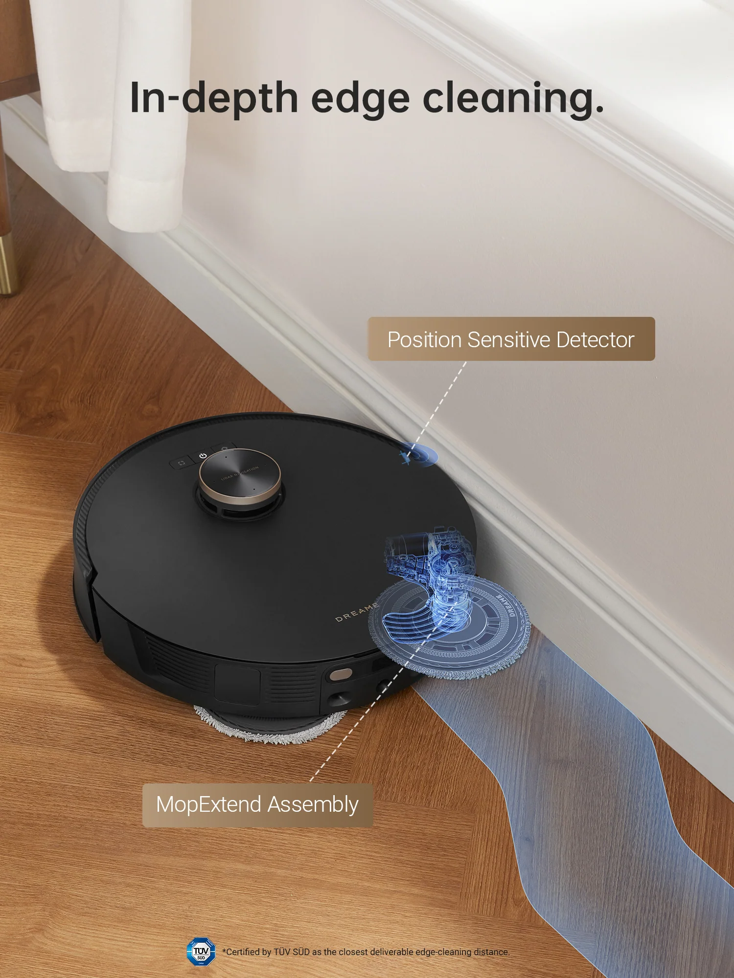 Dreame L20 Ultra Cleaning Bundle 2-in-1 Robot Vacuum and Mop, 3 Extra Dust Bags - Image 3