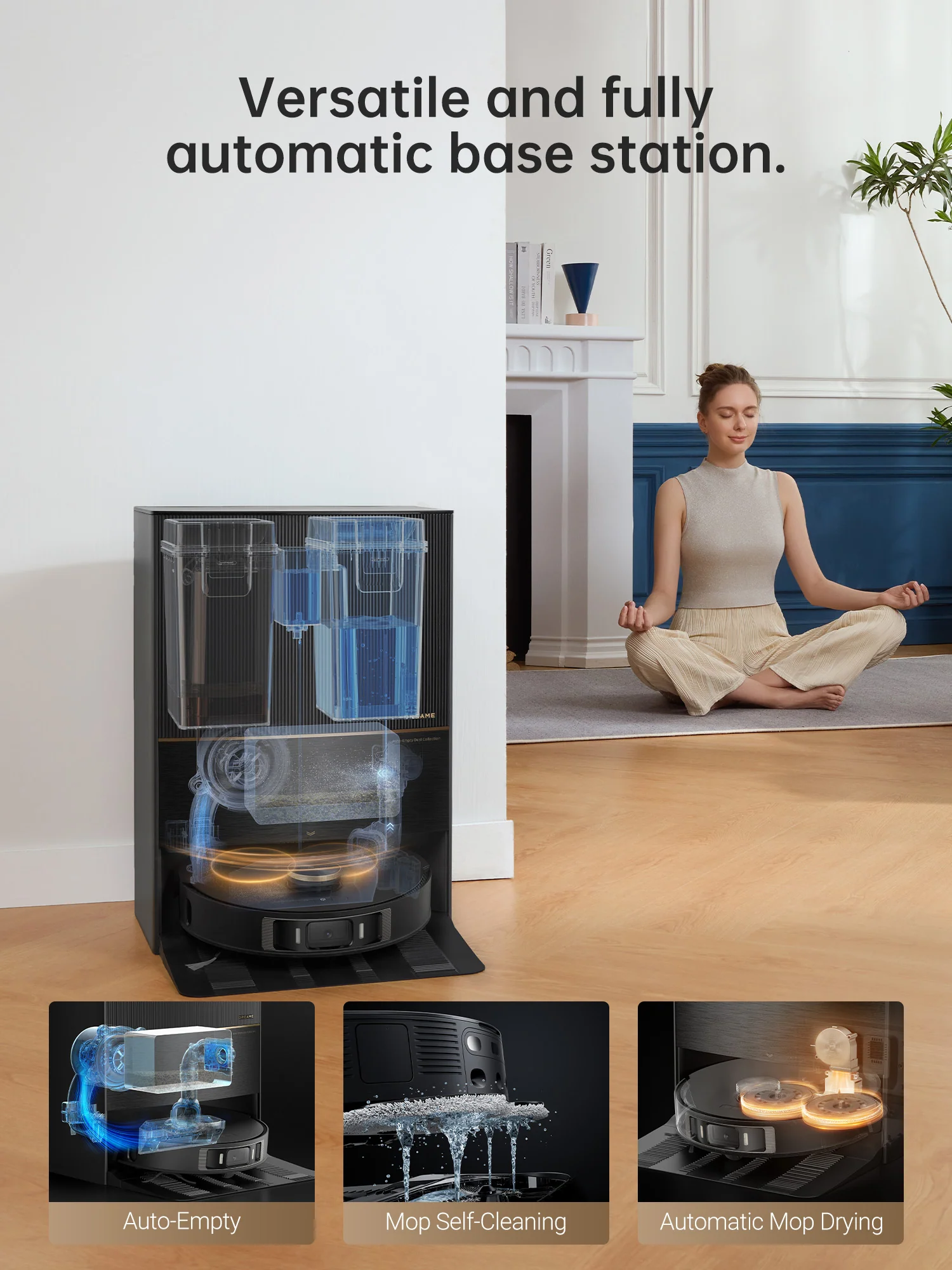 Dreame L30 Ultra Robot Vacuum Cleaning Bundle, 3 Extra Dust Bags - Image 2
