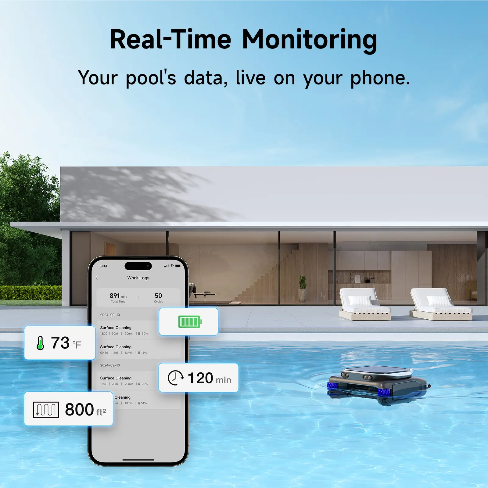 Dreame J1 Robotic Pool Skimmer - Image 10