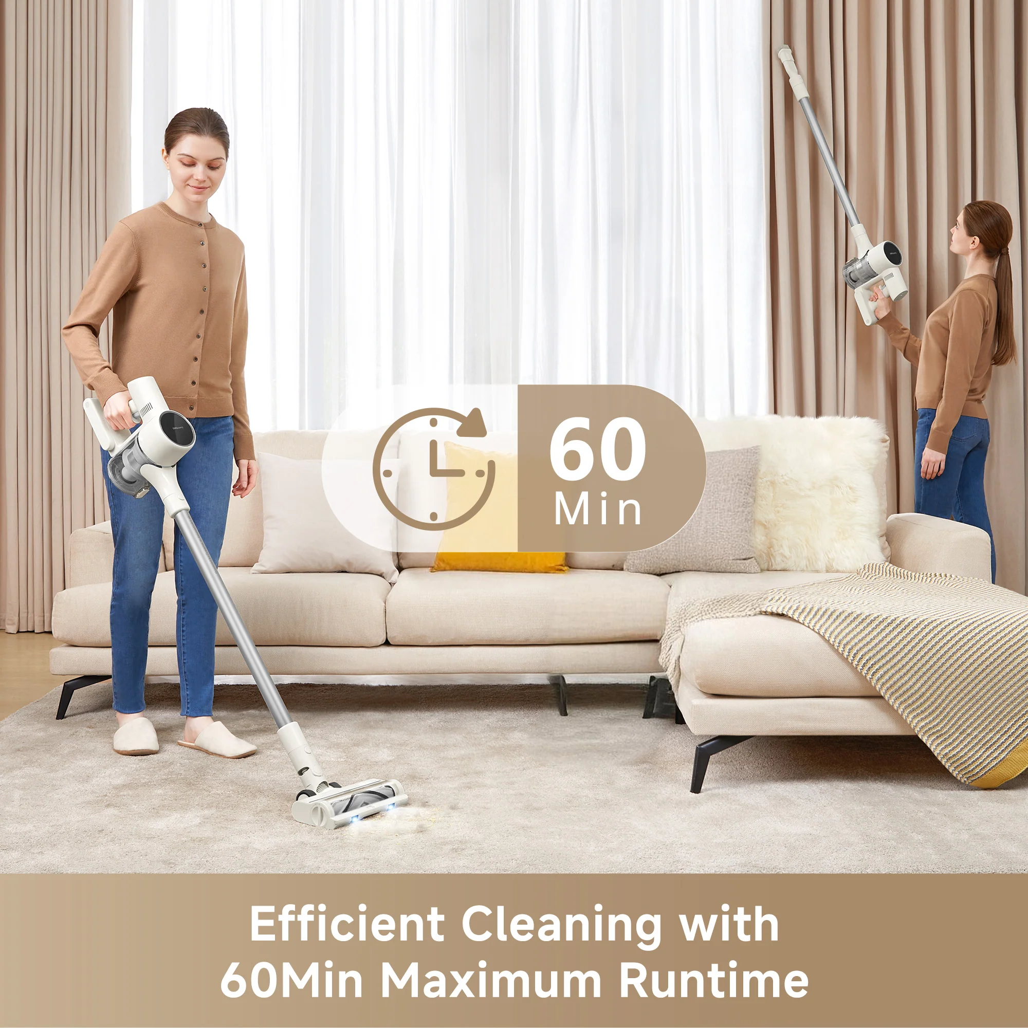 Dreame R10 Pure Cordless Stick Vacuum + Multi-Surface Brush Roller - Image 8